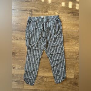 Marine Layer Striped Allison Tencel Pant Large